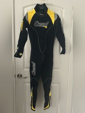 Cressi 3.5mm Summer Men all-in-one Full Body DIVING WET SUIT SIZE M/3